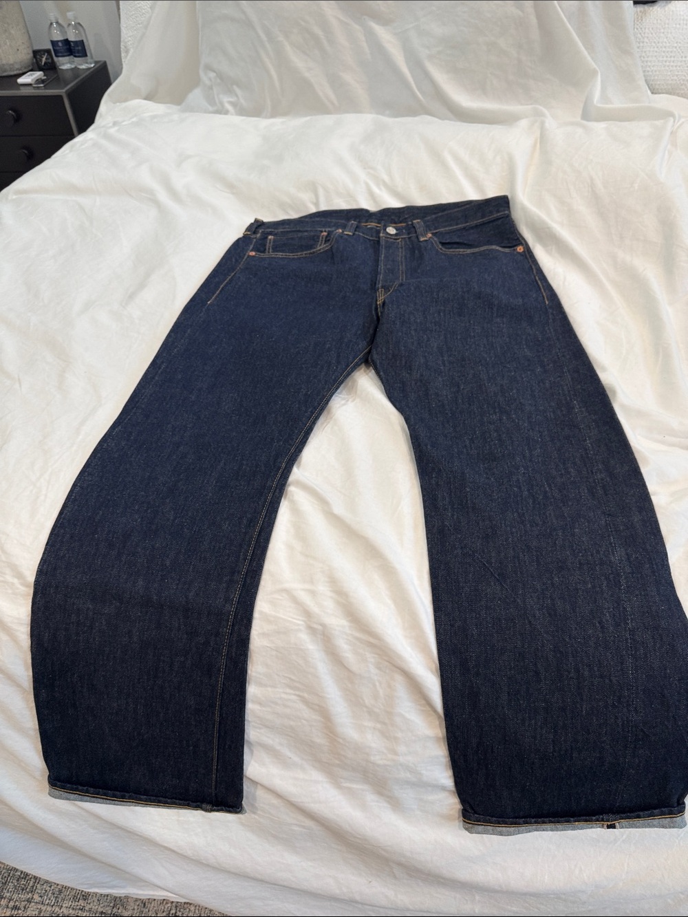Levi's Men's Dark Blue Relaxed Fit Jeans-501XX,Collectable,Never Worn